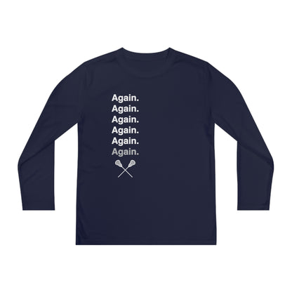 Again Lacrosse Performance Long-sleeved Tee (Youth)