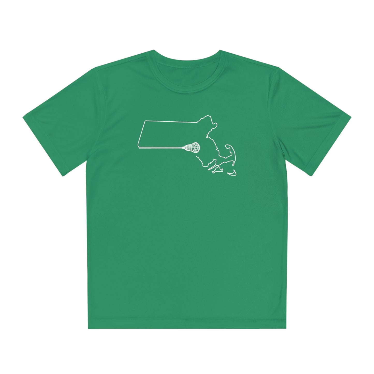 Massachussetts Lacrosse Performance Tee (Youth)