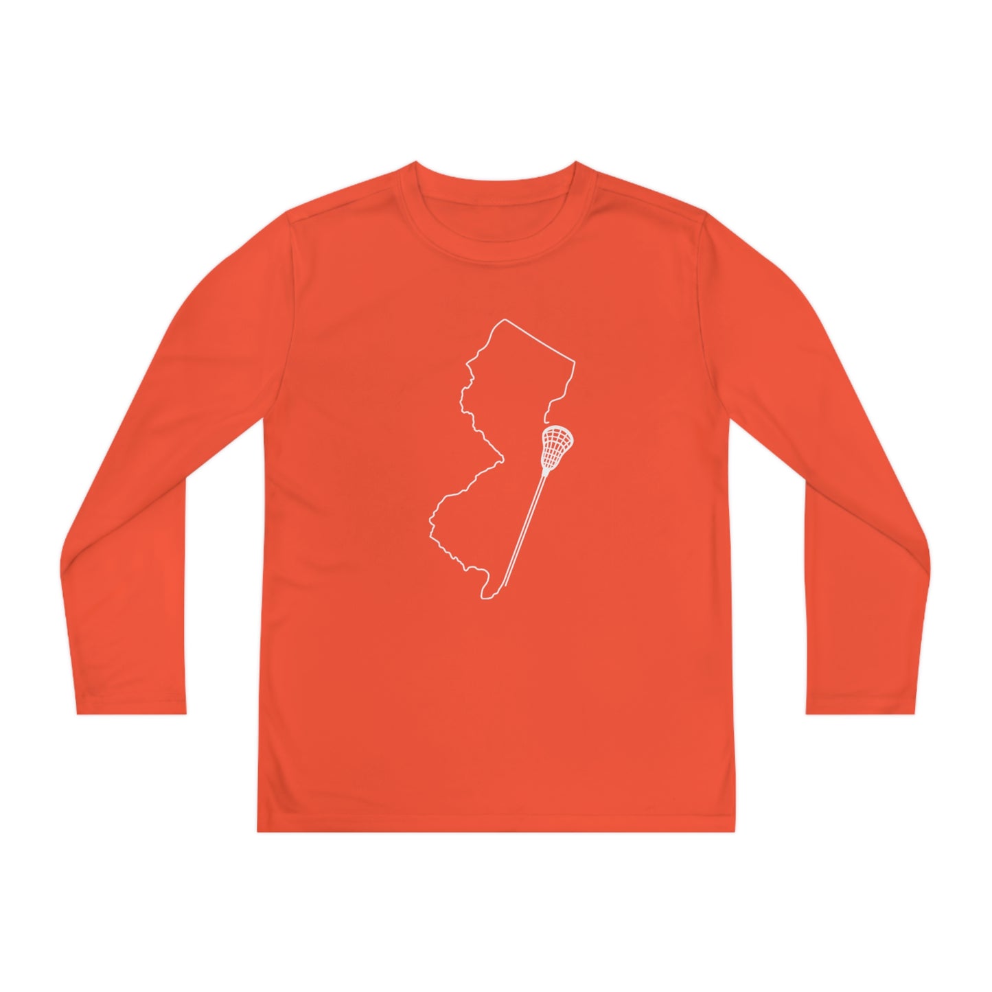 New Jersey Lacrosse Performance Long-sleeved Tee (Youth)