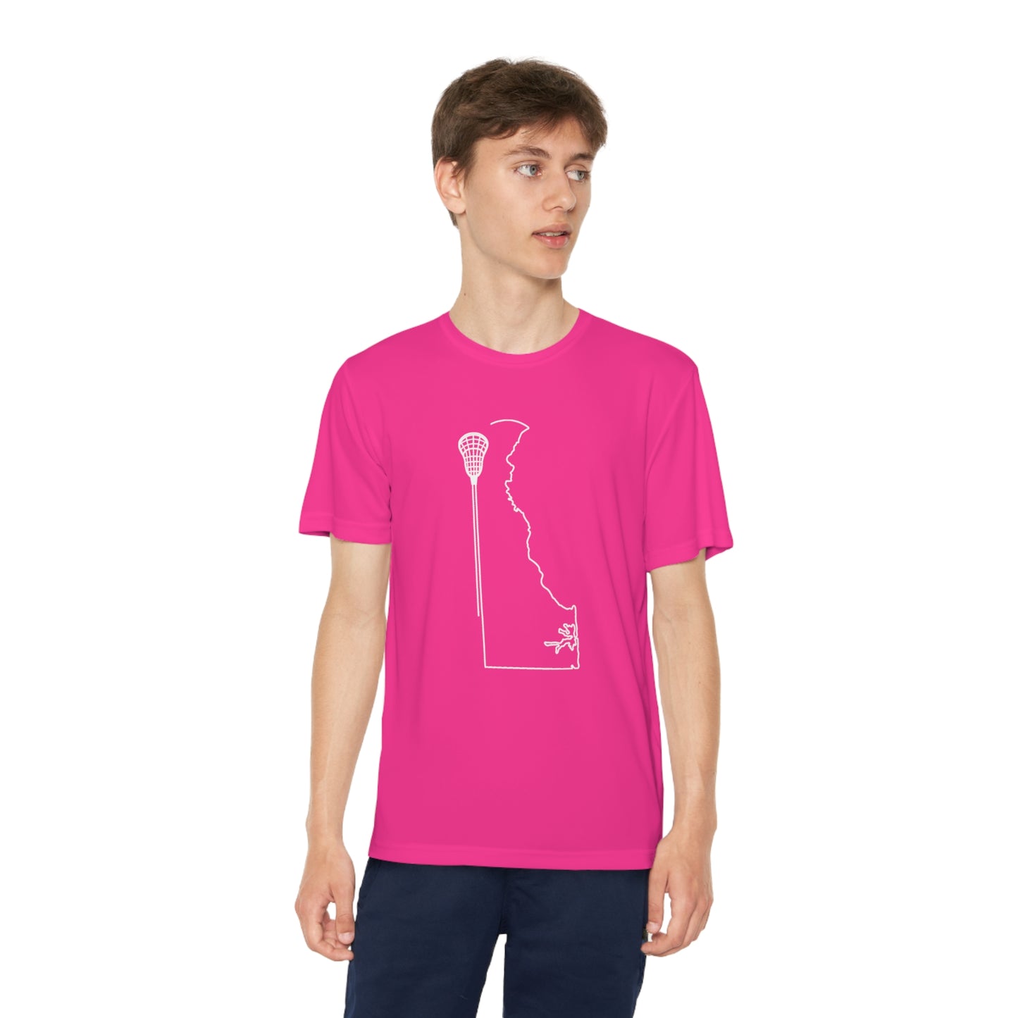 Delaware Lacrosse Performance Tee (Youth)