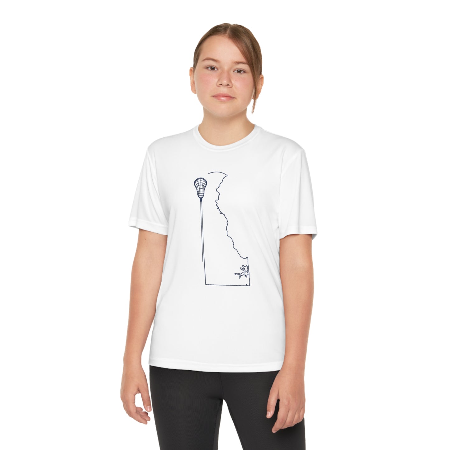 Delaware Lacrosse Performance Tee (Youth)