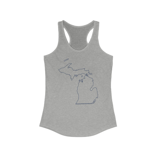 Michigan Hockey Racerback Tank (Women's)