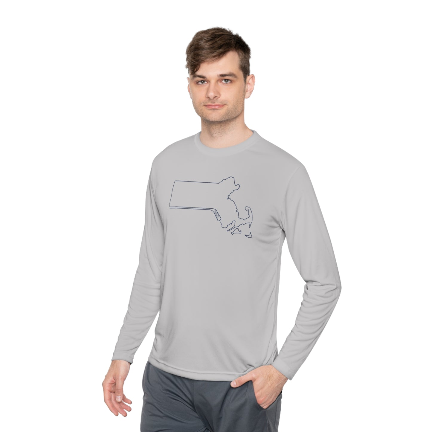 Massachusetts Hockey Long-sleeved UV Performance Tee