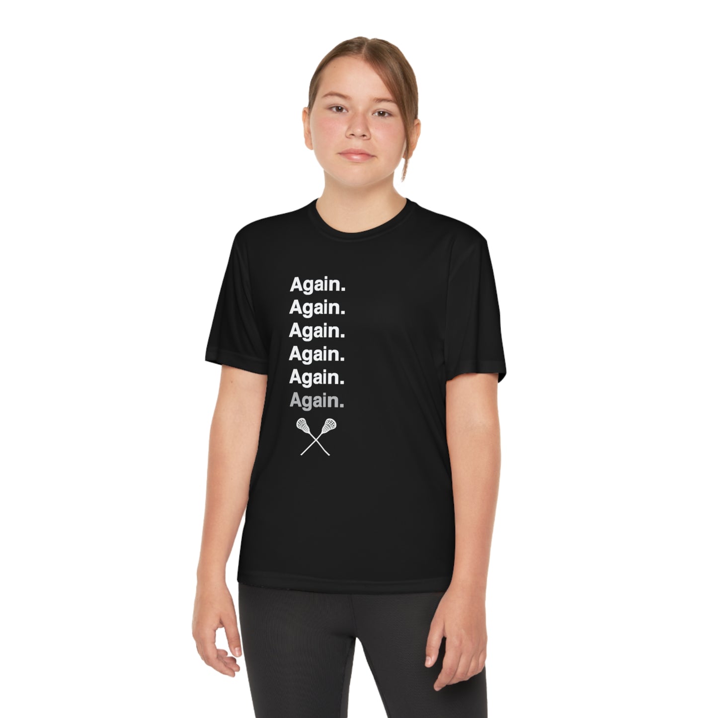 Again Lacrosse Performance Tee (Youth)