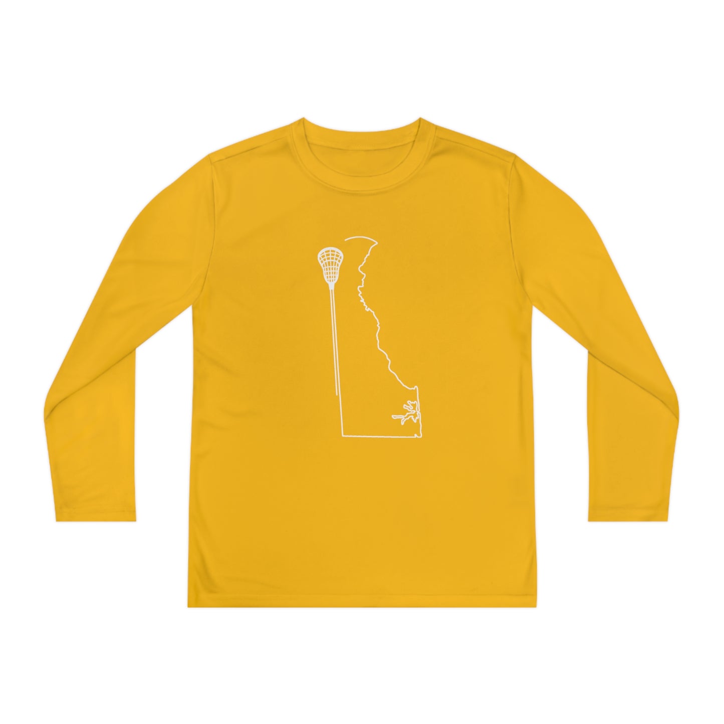 Delaware Lacrosse Performance Long-sleeved Tee (Youth)