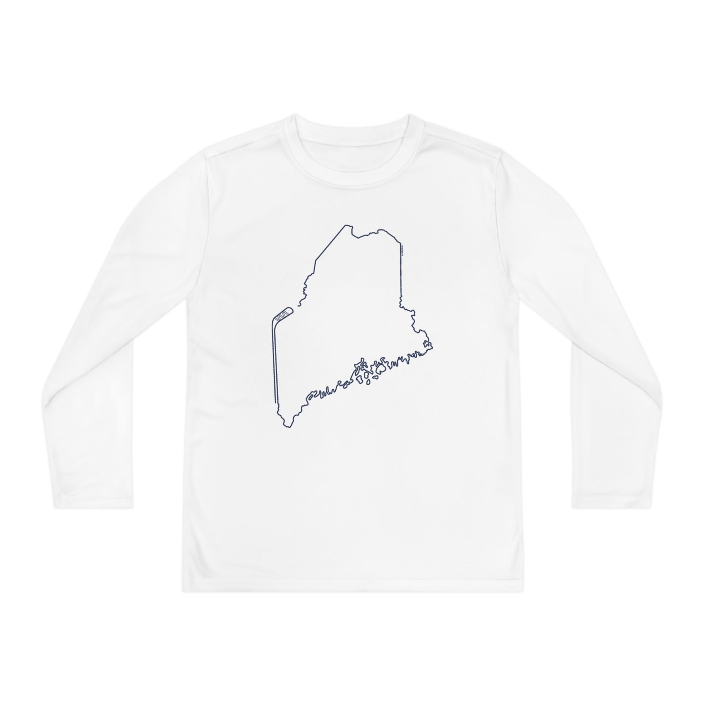 Maine Hockey Performance Long-sleeved Tee (Youth)