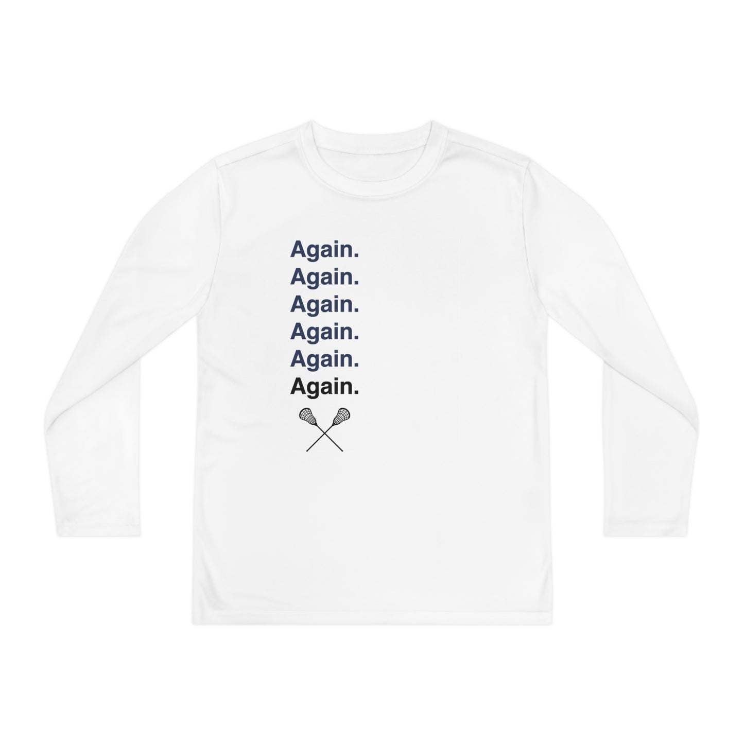 Again Lacrosse Performance Long-sleeved Tee (Youth)