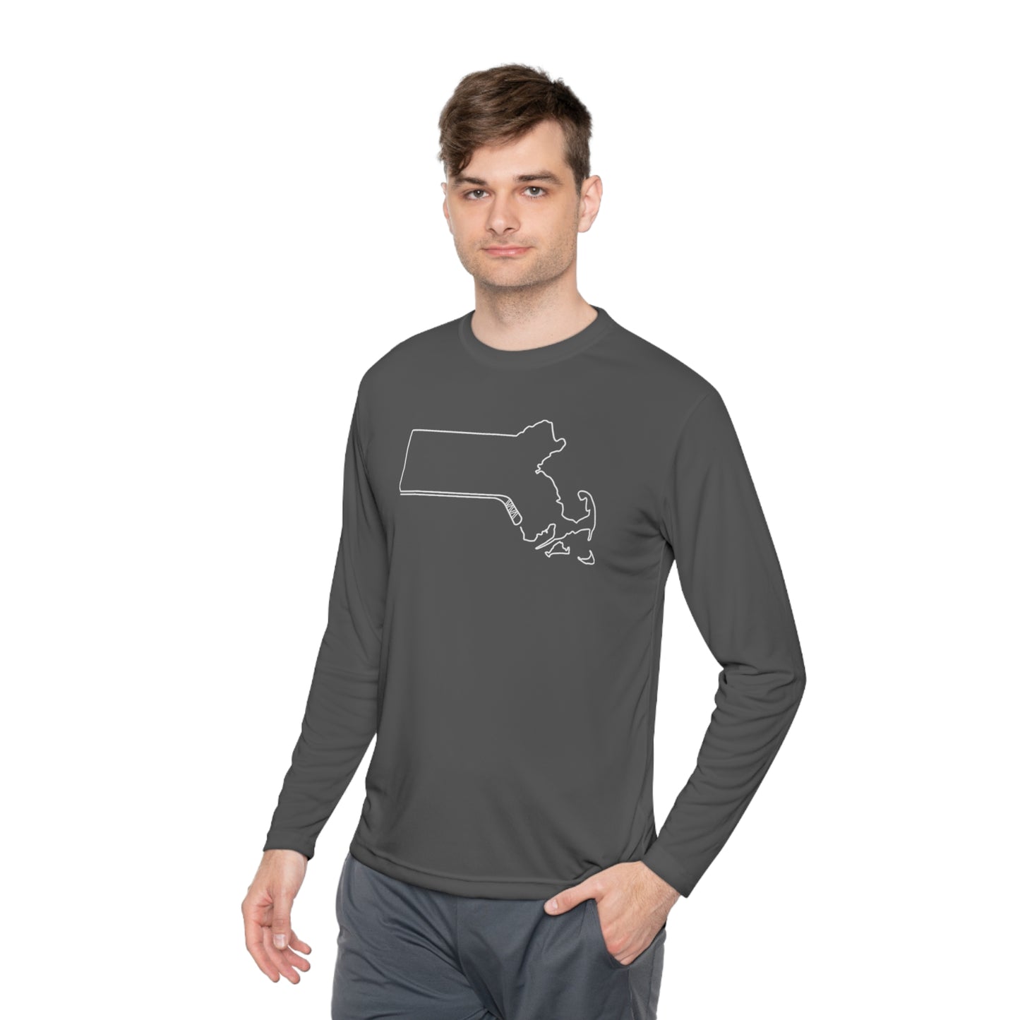 Massachusetts Hockey Long-sleeved UV Performance Tee