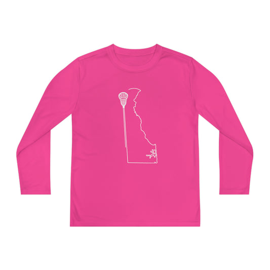 Delaware Lacrosse Performance Long-sleeved Tee (Youth)