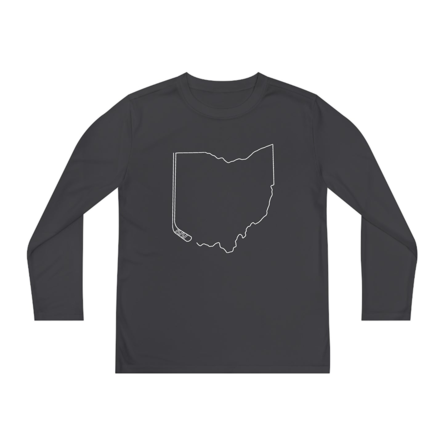 Ohio Hockey Performance Long-sleeved Tee (Youth)