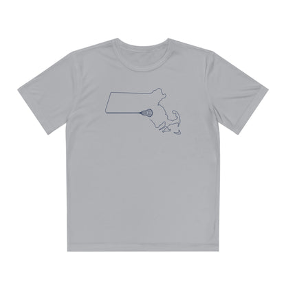 Massachussetts Lacrosse Performance Tee (Youth)