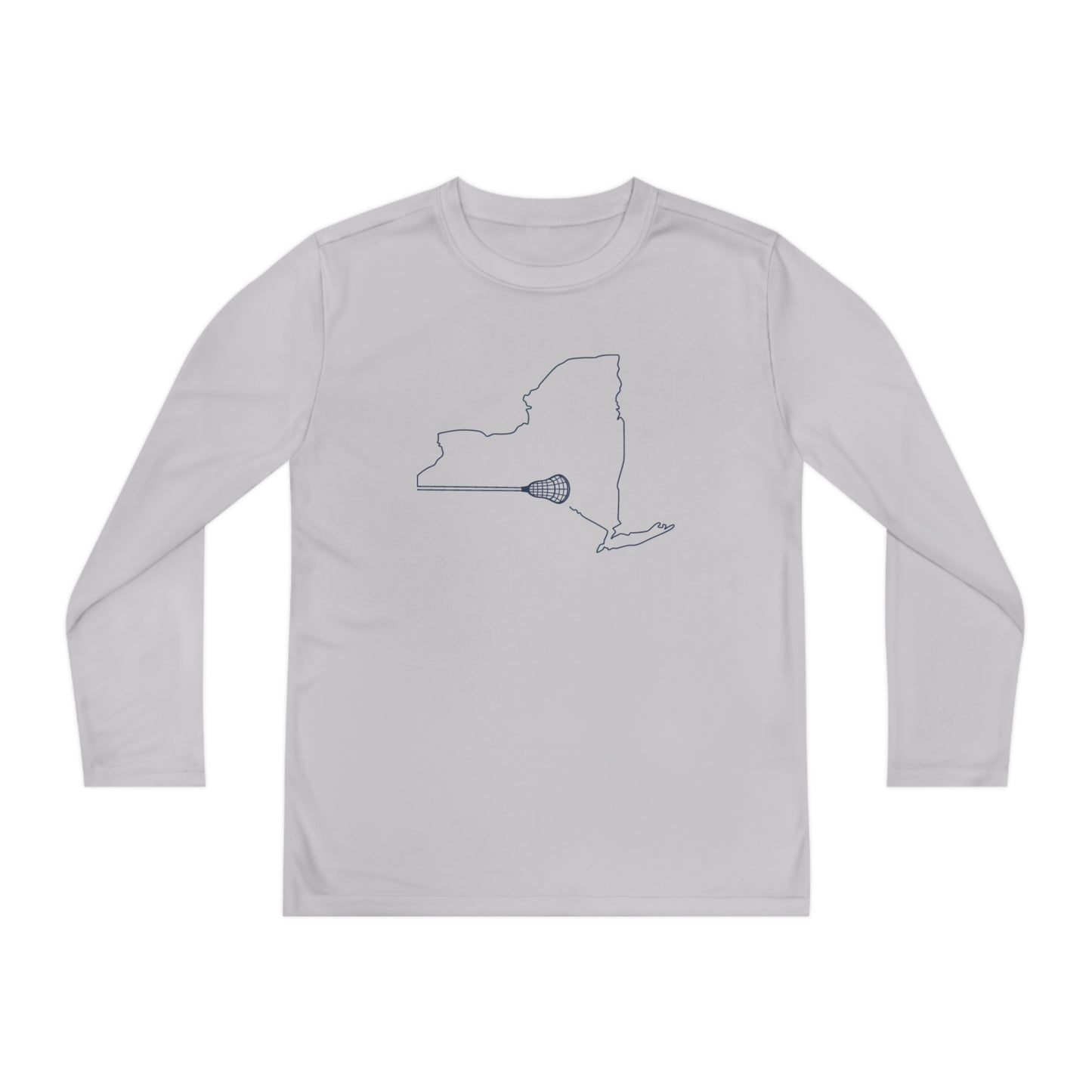 New York Lacrosse Performance Long-sleeved Tee (Youth)