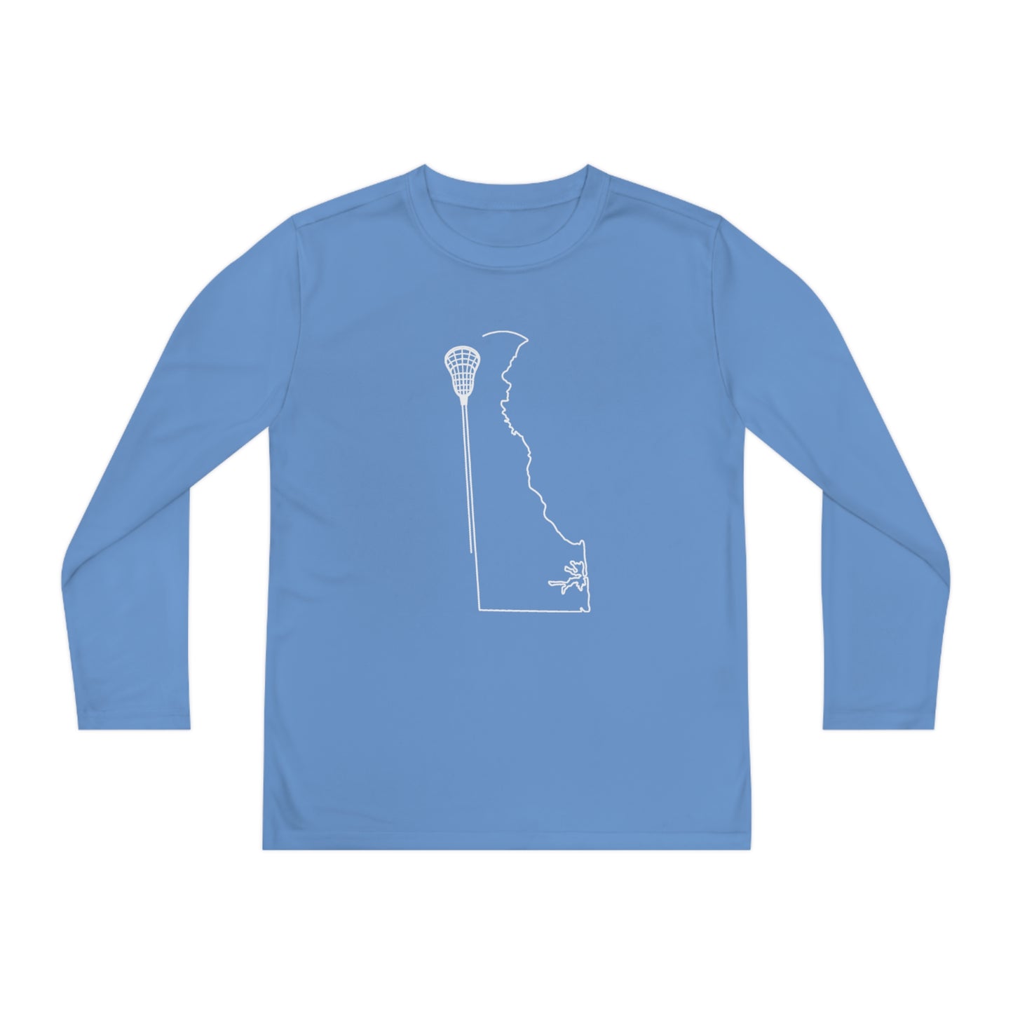 Delaware Lacrosse Performance Long-sleeved Tee (Youth)