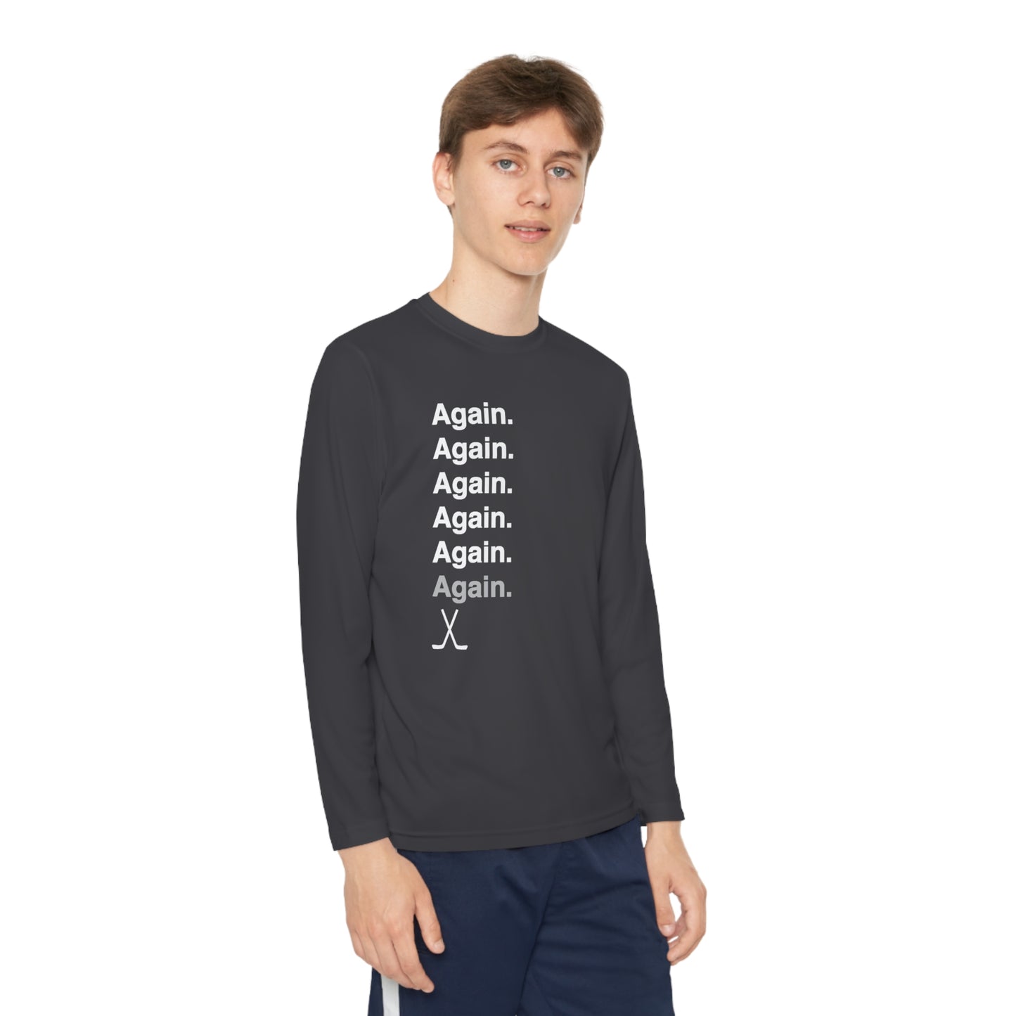 Again Performance Long-sleeved Tee (Youth)