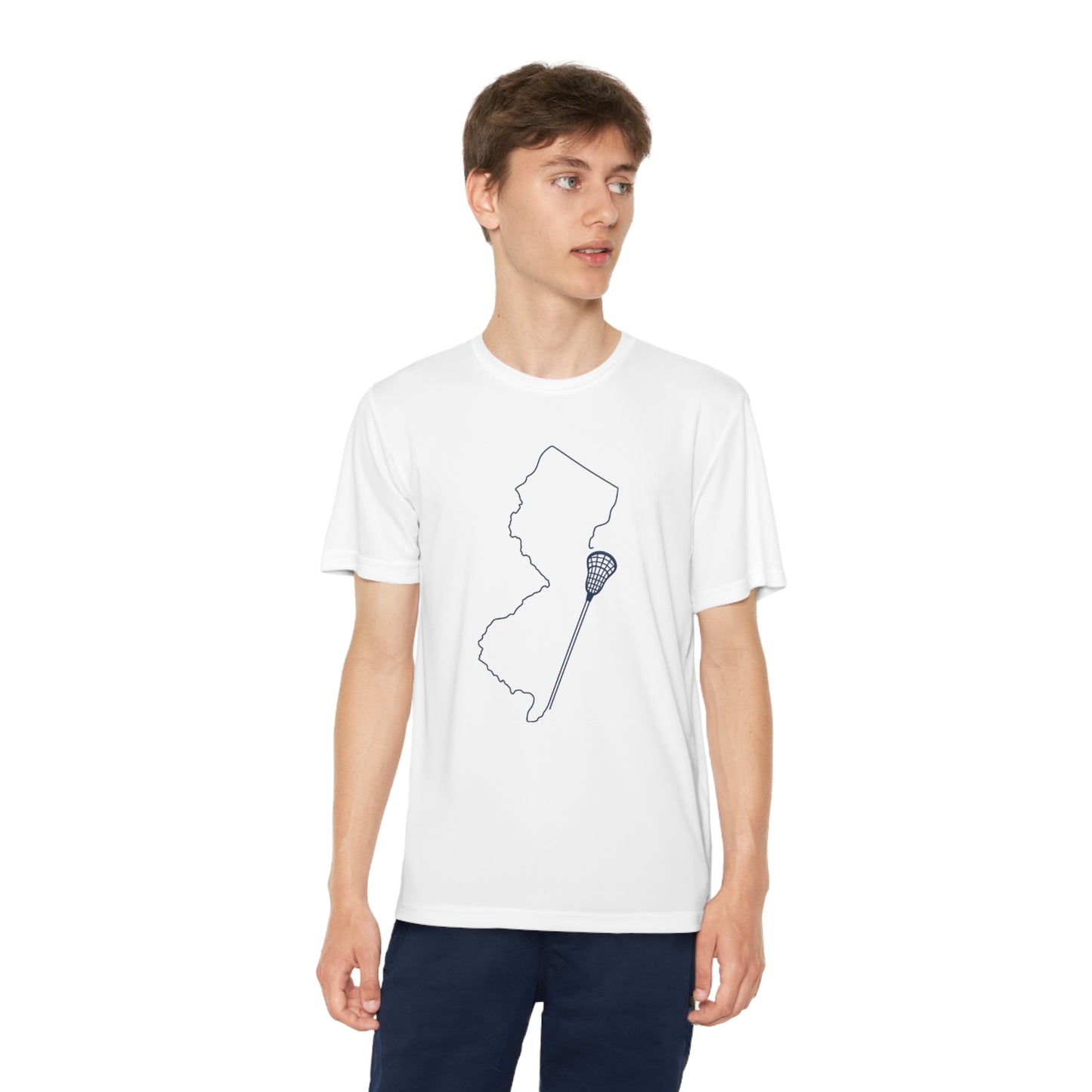 New Jersey Lacrosse Performance Tee (Youth)