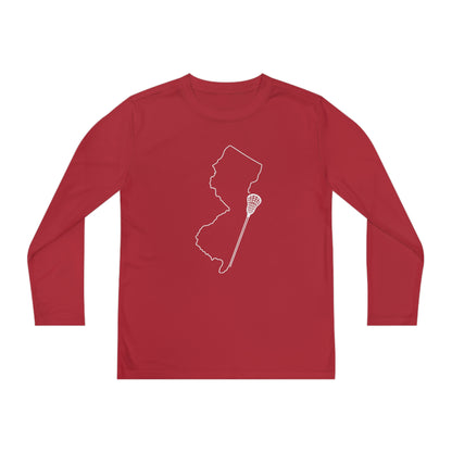 New Jersey Lacrosse Performance Long-sleeved Tee (Youth)