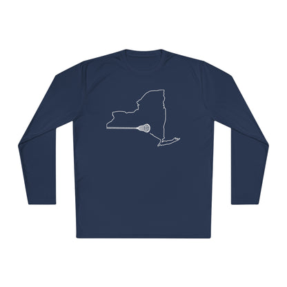 New York Lacrosse Long-sleeved UV Performance Tee