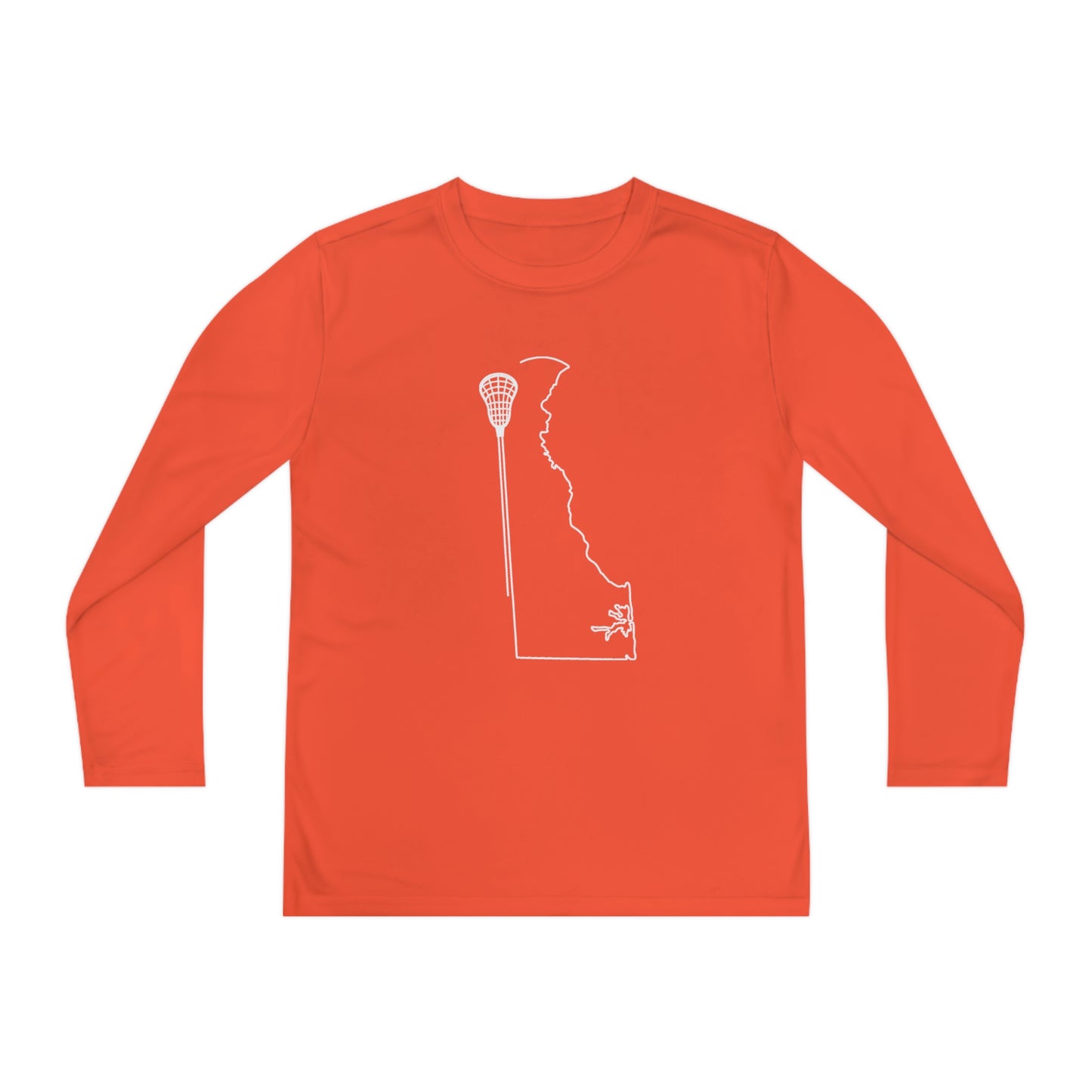 Delaware Lacrosse Performance Long-sleeved Tee (Youth)