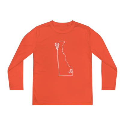 Delaware Lacrosse Performance Long-sleeved Tee (Youth)