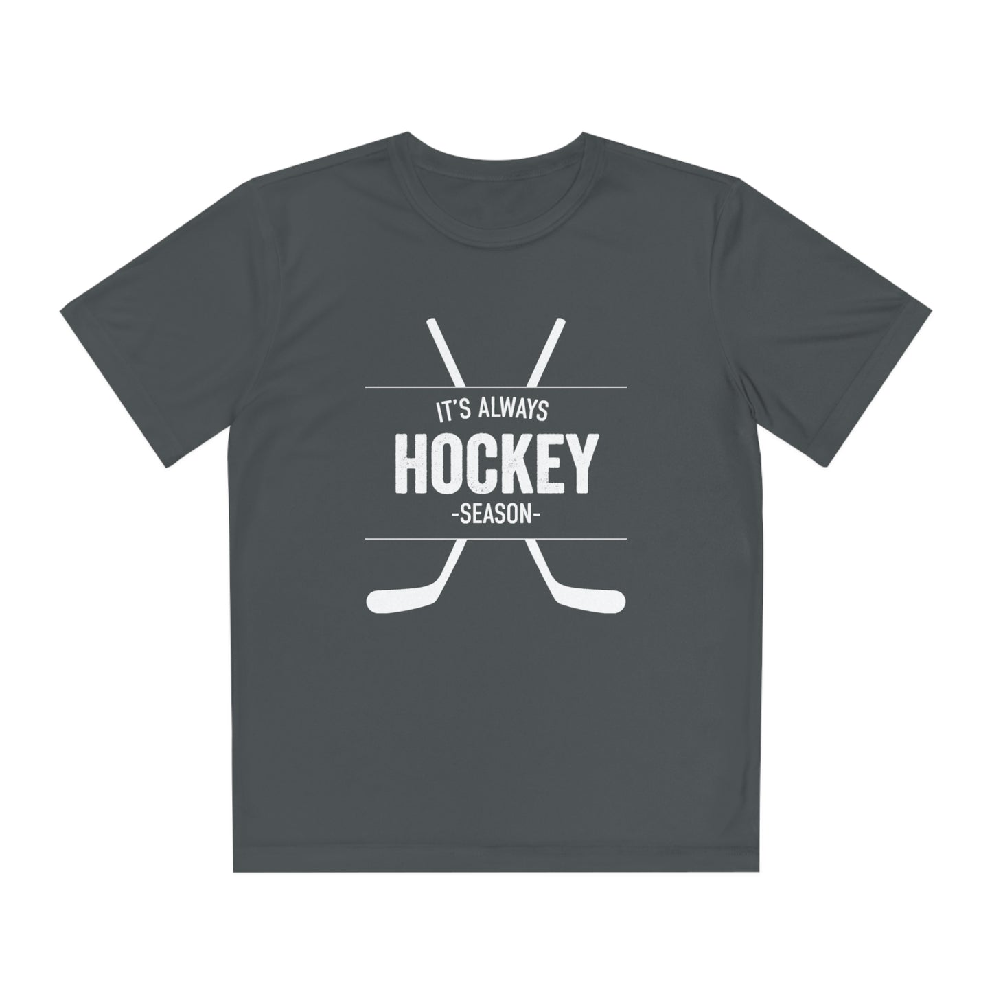 It's Always Hockey Season Performance Tee (Youth)