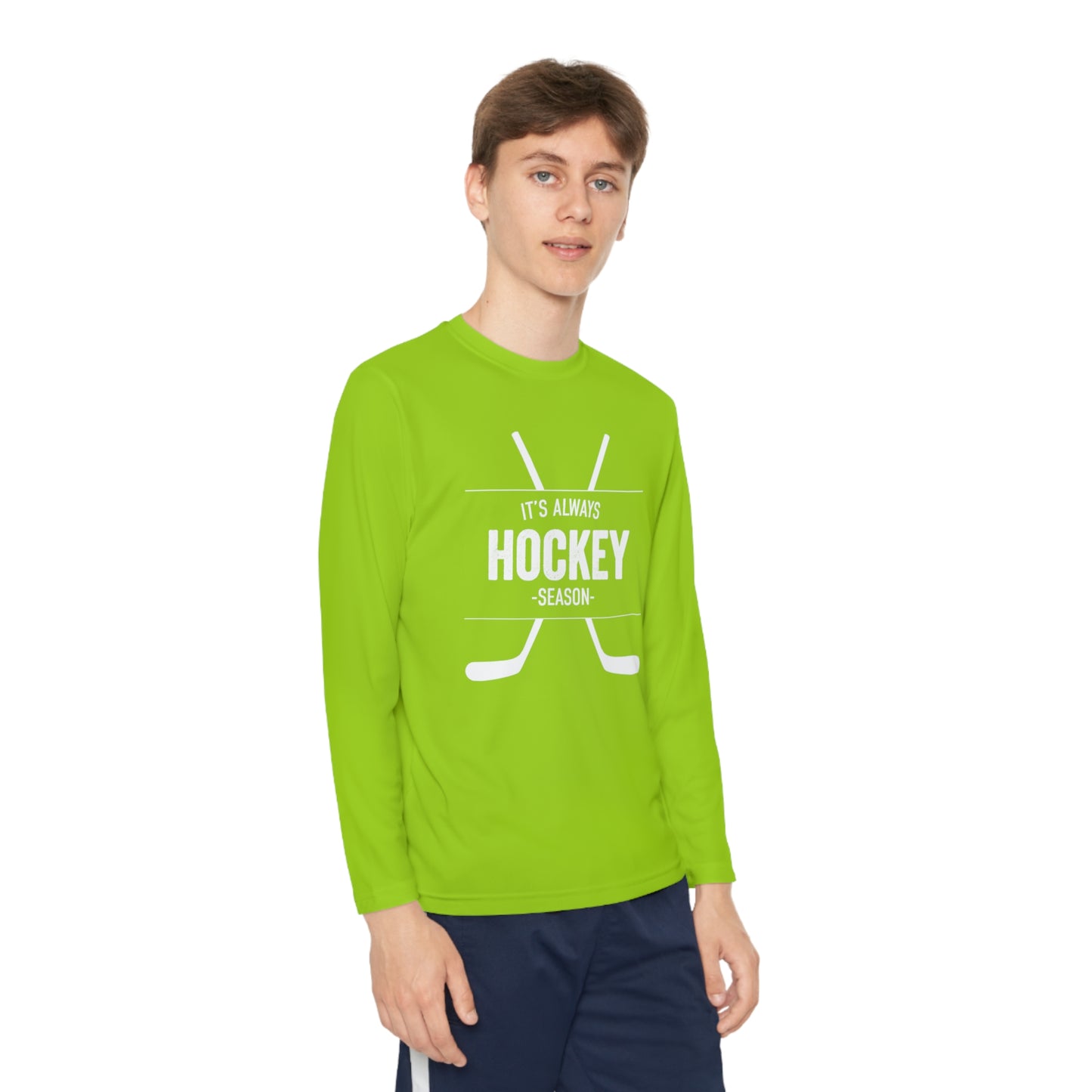 It's Always Hockey Season Performance Tee (Youth)