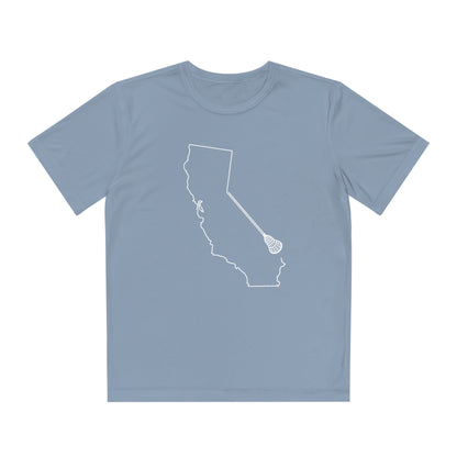 California Lacrosse Performance Tee (Youth)