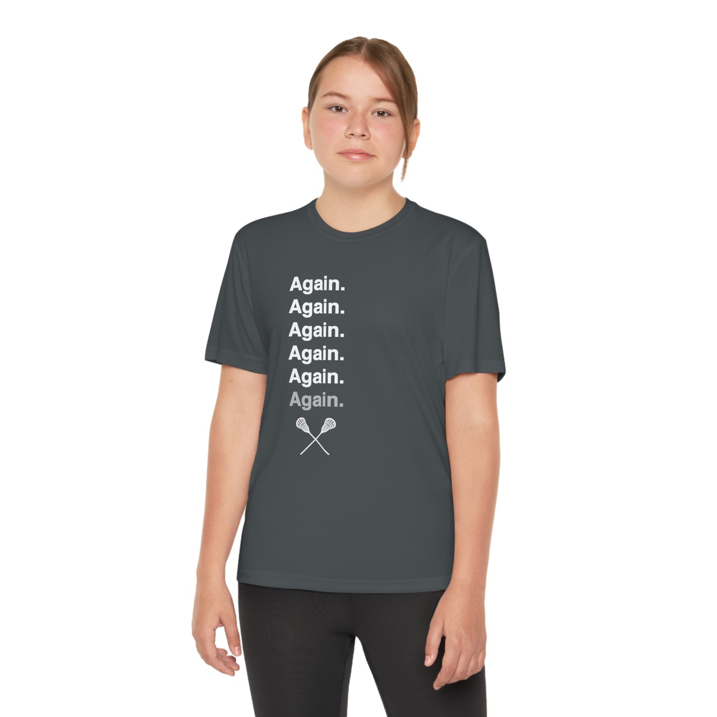 Again Lacrosse Performance Tee (Youth)