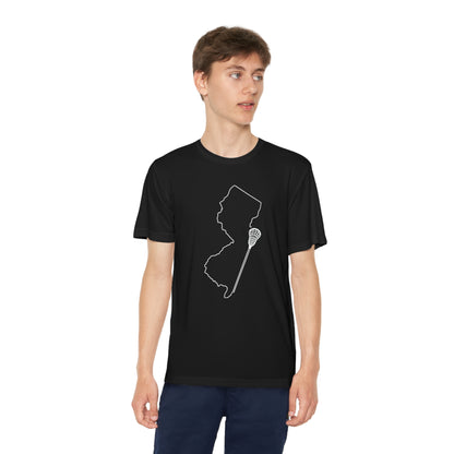 New Jersey Lacrosse Performance Tee (Youth)