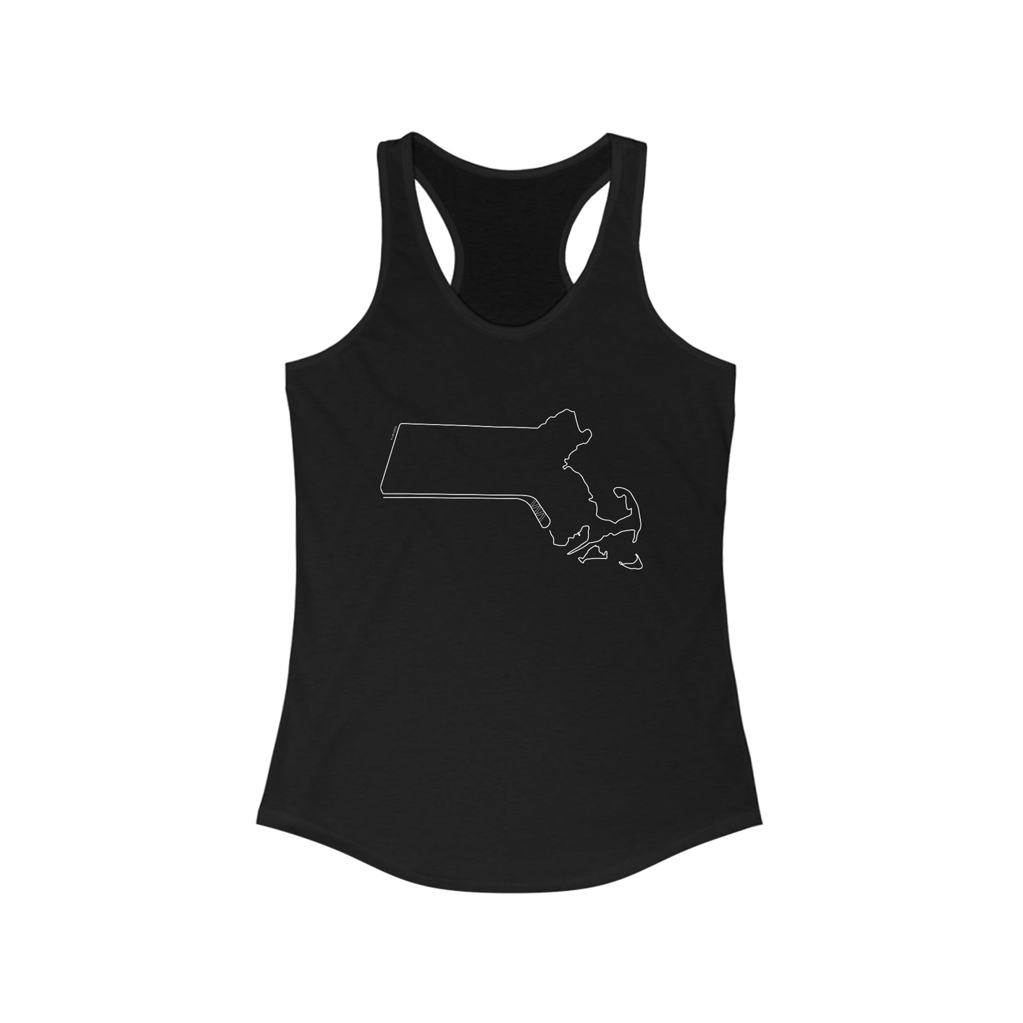 Massachusetts Hockey Racerback Tank (Women's)