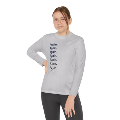 Again Lacrosse Performance Long-sleeved Tee (Youth)