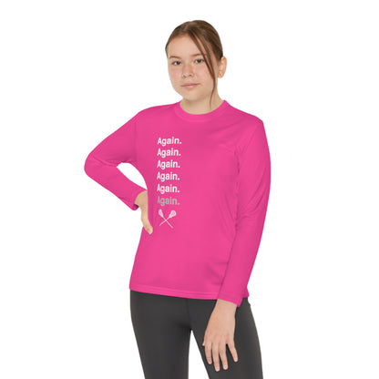 Again Lacrosse Performance Long-sleeved Tee (Youth)