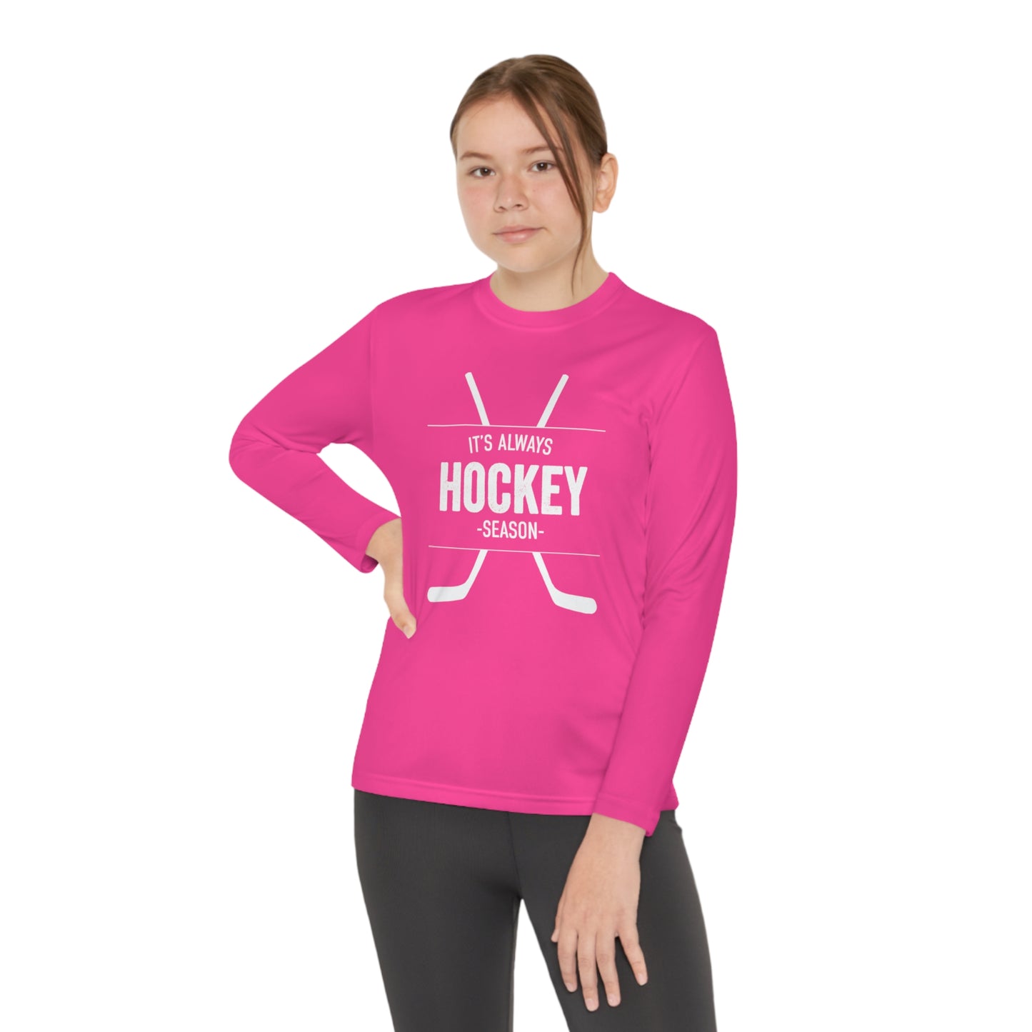 It's Always Hockey Season Performance Tee (Youth)