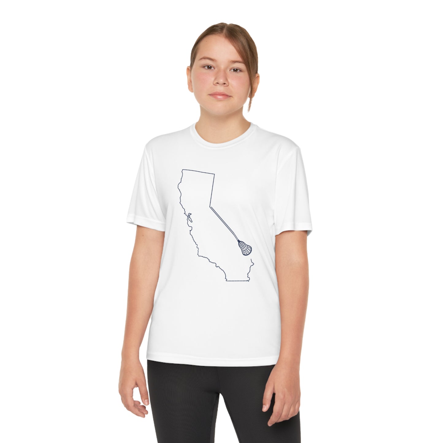 California Lacrosse Performance Tee (Youth)