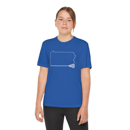 Pennsylvania Lacrosse Performance Tee (Youth)