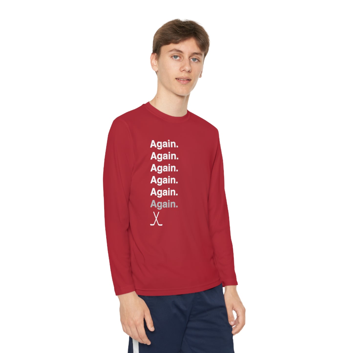 Again Performance Long-sleeved Tee (Youth)