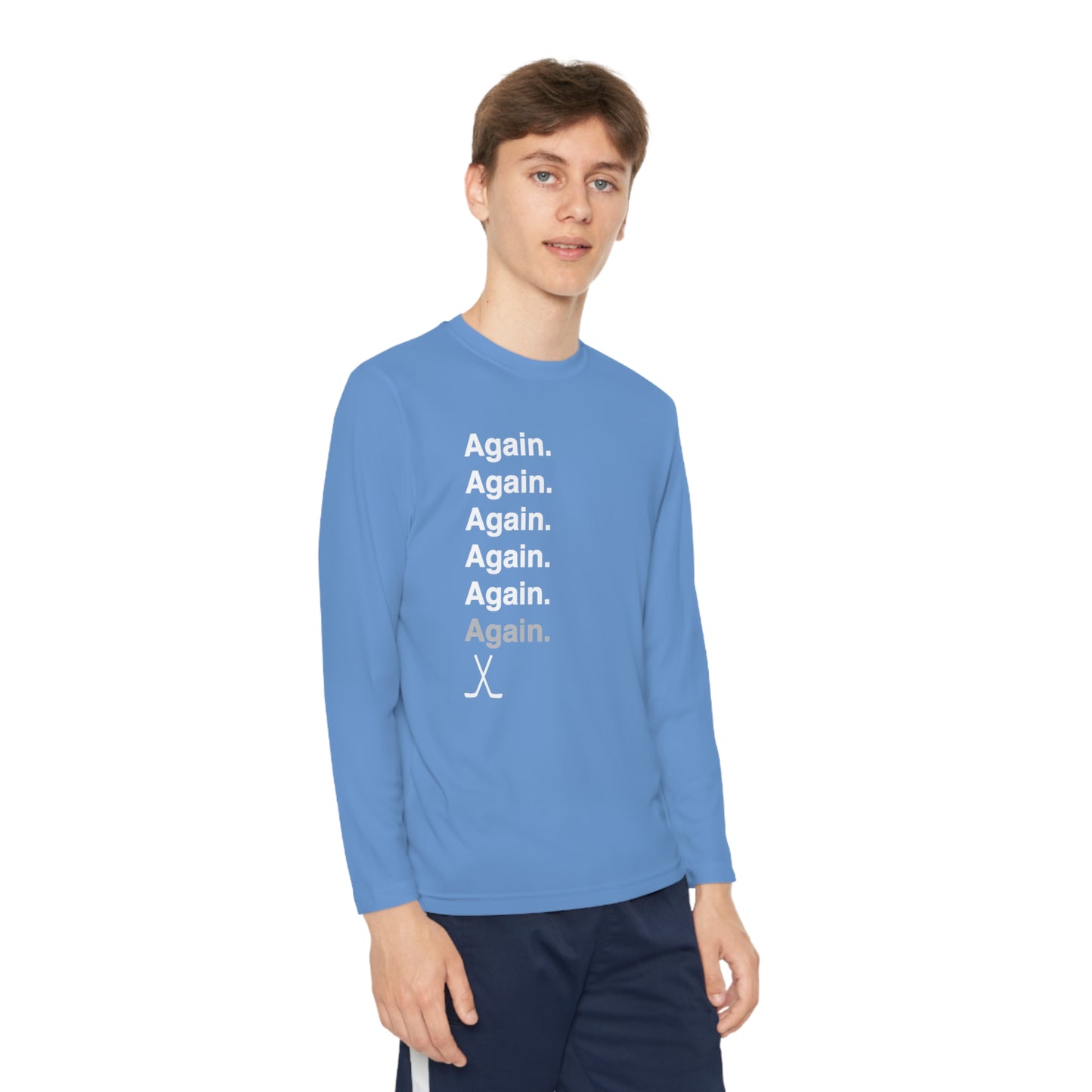 Again Performance Long-sleeved Tee (Youth)