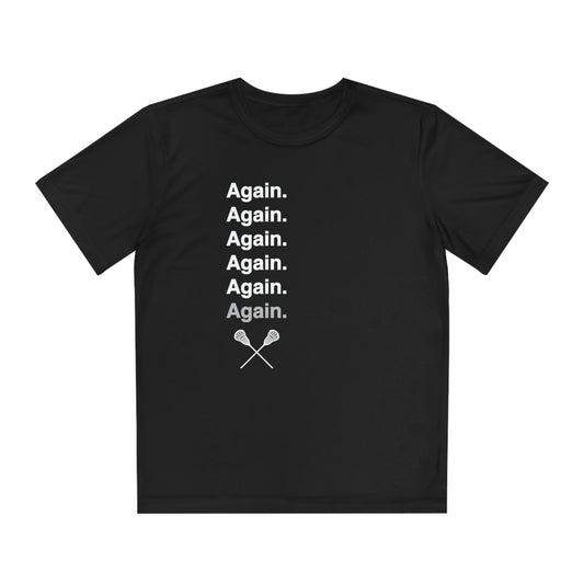 Again Lacrosse Performance Tee (Youth)