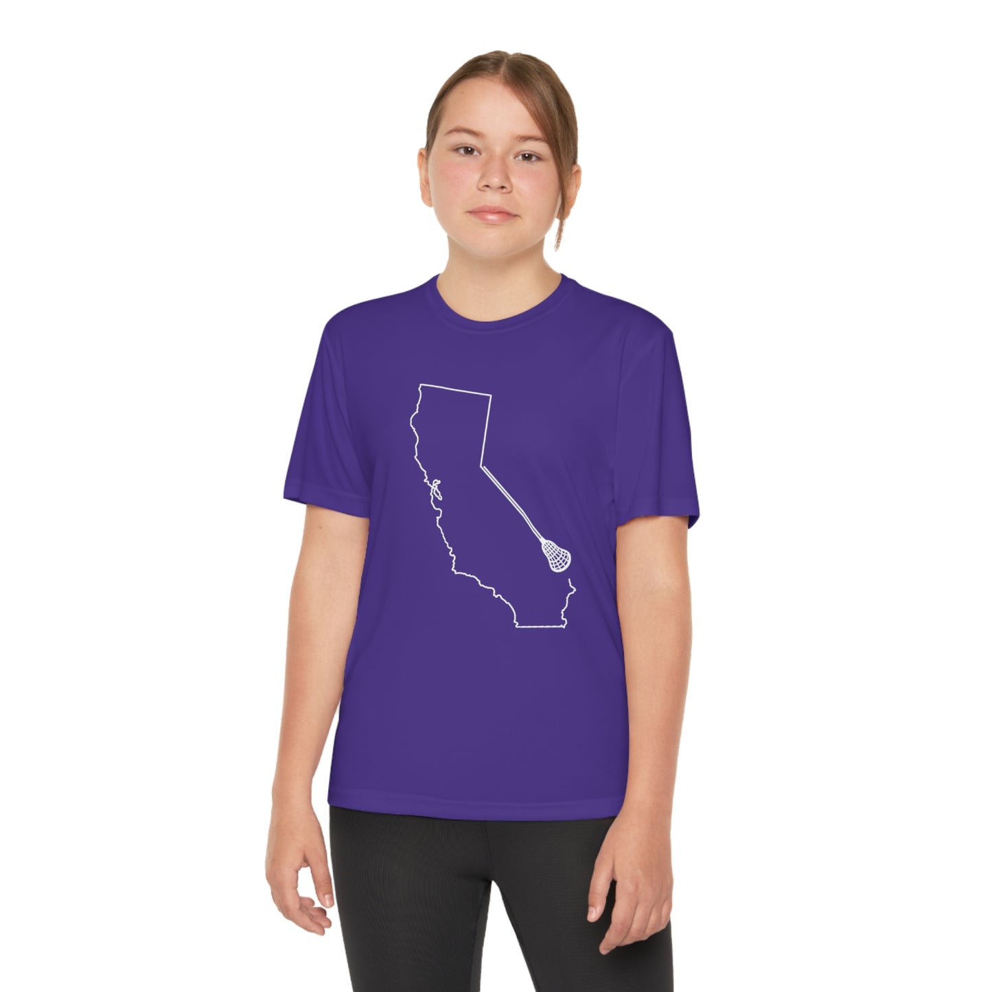 California Lacrosse Performance Tee (Youth)