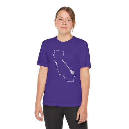 California Lacrosse Performance Tee (Youth)