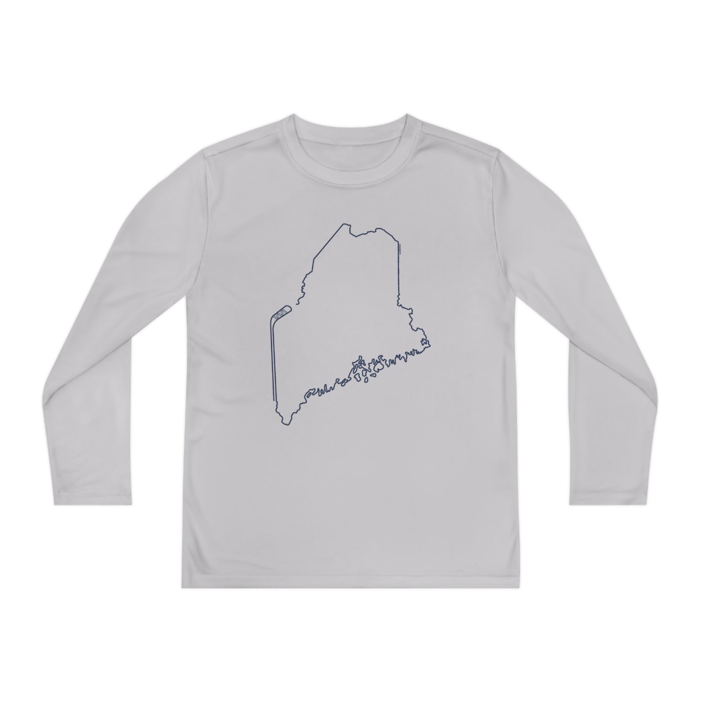 Maine Hockey Performance Long-sleeved Tee (Youth)