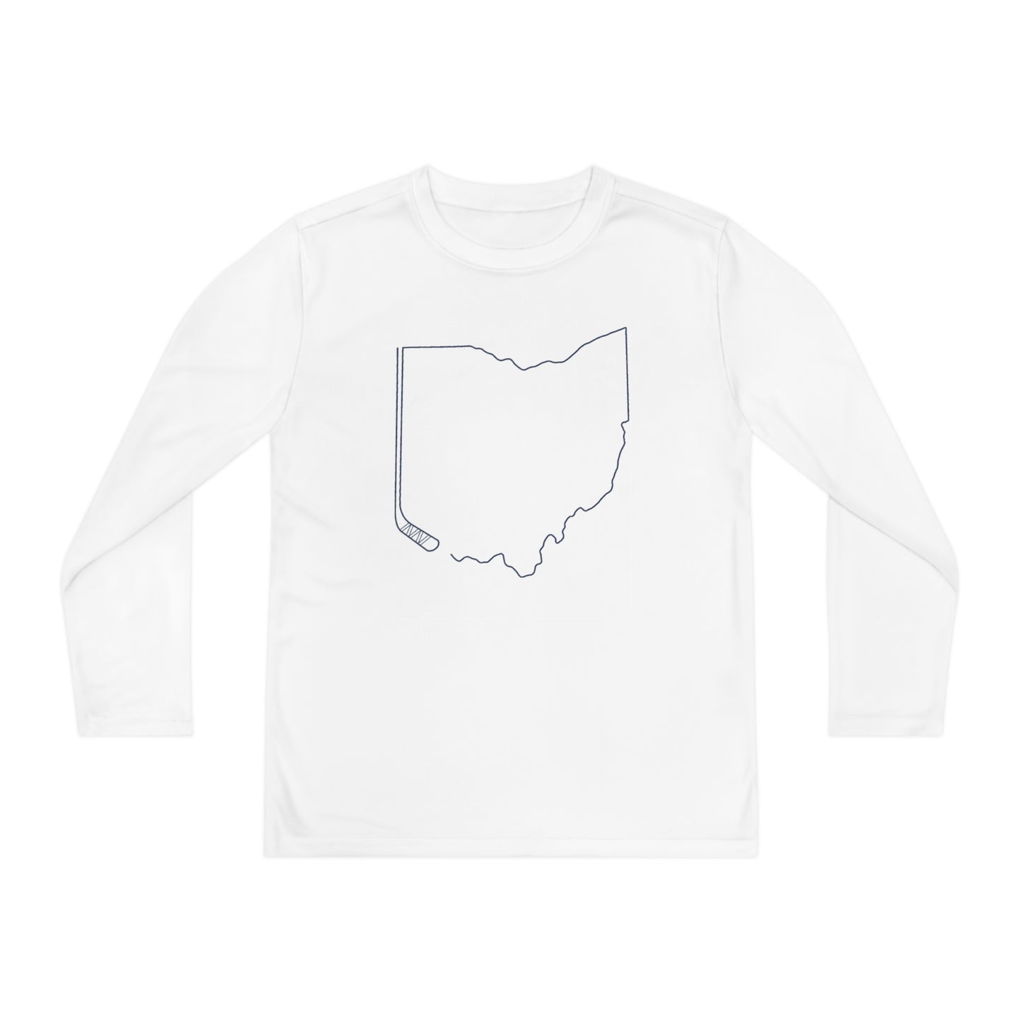 Ohio Hockey Performance Long-sleeved Tee (Youth)