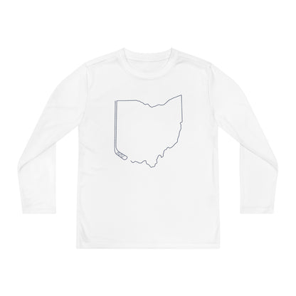 Ohio Hockey Performance Long-sleeved Tee (Youth)