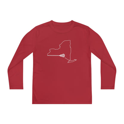 New York Lacrosse Performance Long-sleeved Tee (Youth)