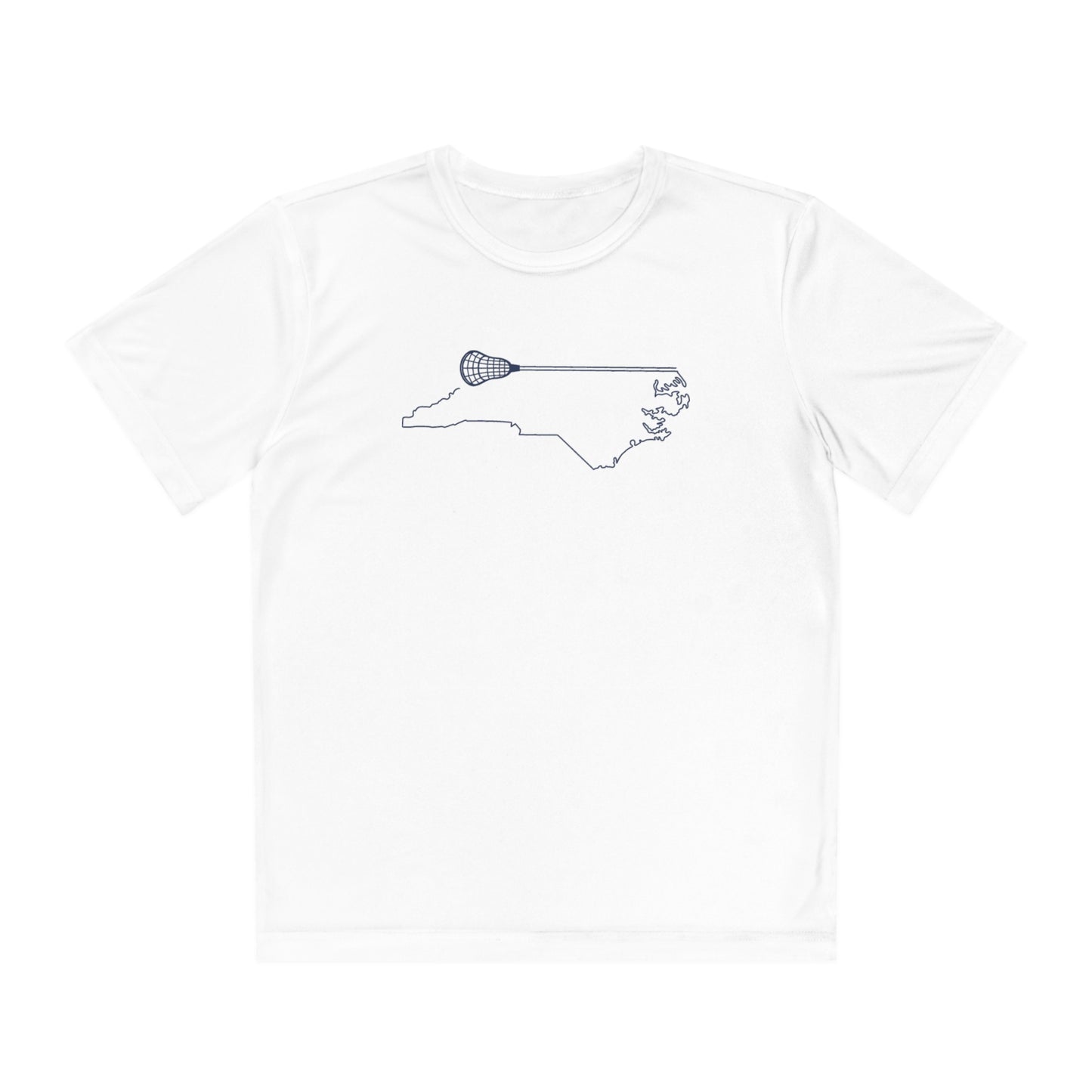 North Carolina Lacrosse Performance Tee (Youth)