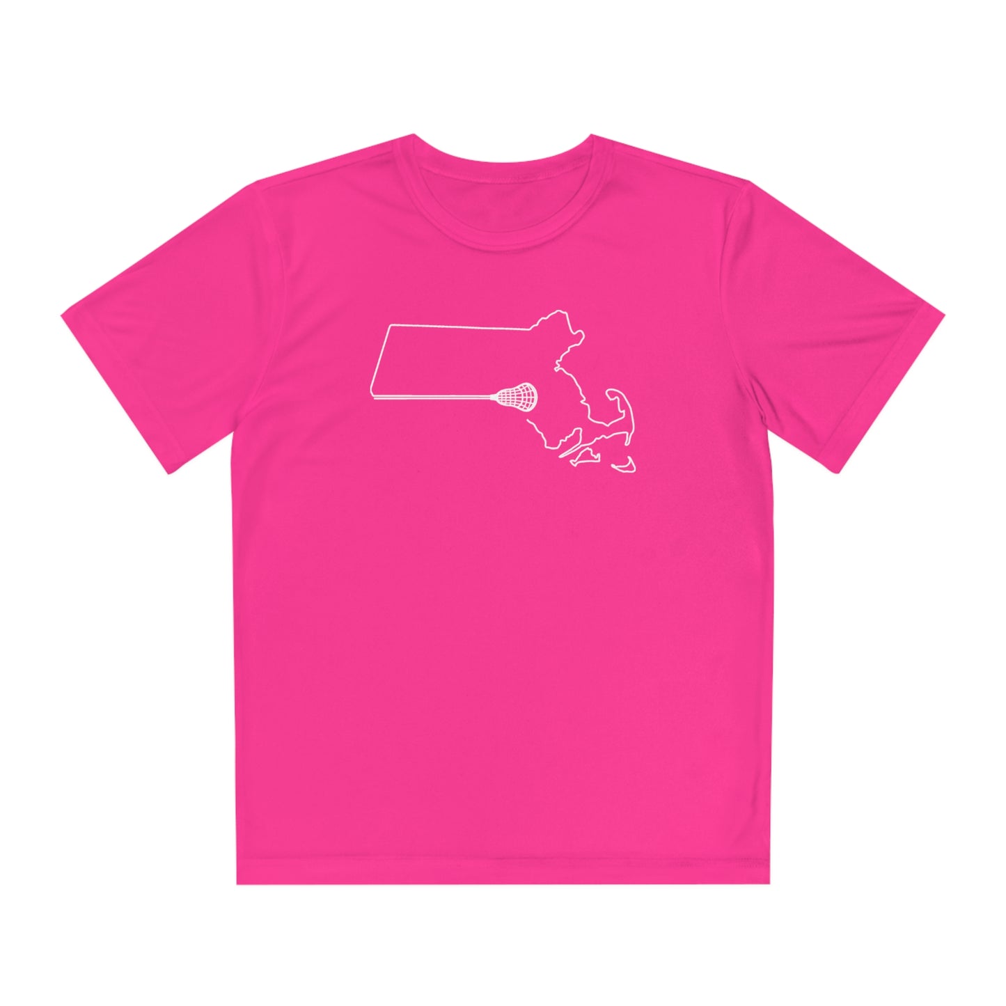 Massachussetts Lacrosse Performance Tee (Youth)