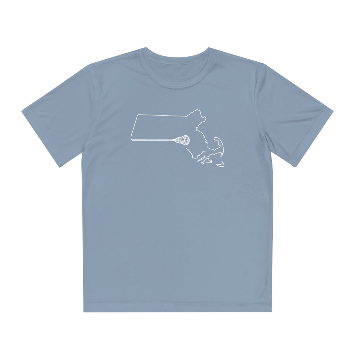 Massachussetts Lacrosse Performance Tee (Youth)