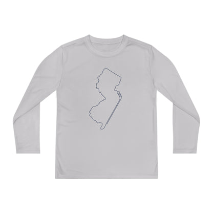 New Jersey Hockey Performance Long-sleeved Tee (Youth)