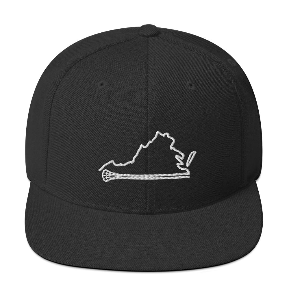 Virginia Lacrosse Snapback Hat