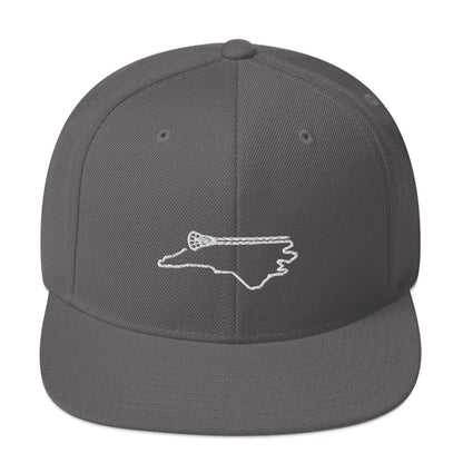 North Carolina Lacrosse Snapback Hat