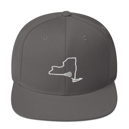 New York Lacrosse Snapback Hat